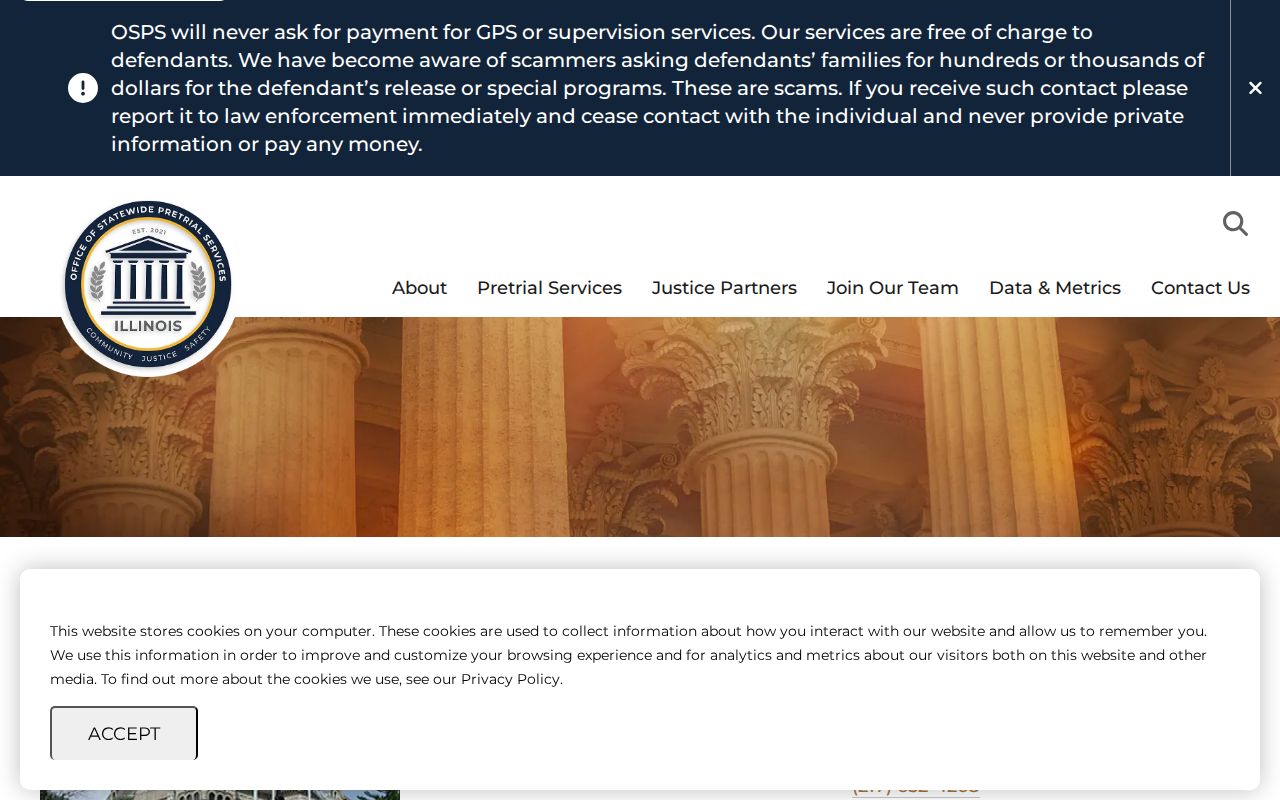 Official statewide pretrial services listing for Jersey County Courthouse